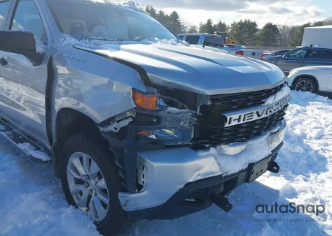 2021 Chevrolet Silverado 1500 4Wd Standard Bed Custom из США, поврежденный, VIN 1GCRYBEF2MZ335920